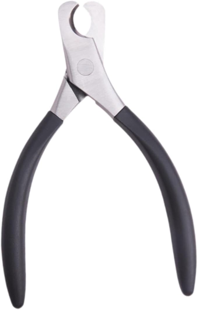 Dog Nail Clippers Pet Supplies Portable Professional Nonslip Wide Jaw Opening Cat Nail Trimmer Grooming Tool for Home Kitten, Black