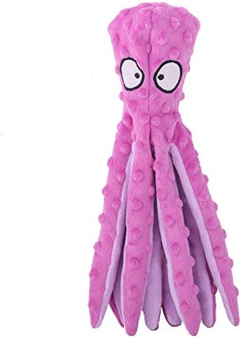 Cats and Dogs Pet Plush Dinosaur Toys Interactive Dog Chew Toys Plush Stuffing Pet Supplies Dog Toys for Small Dogs(Silver)