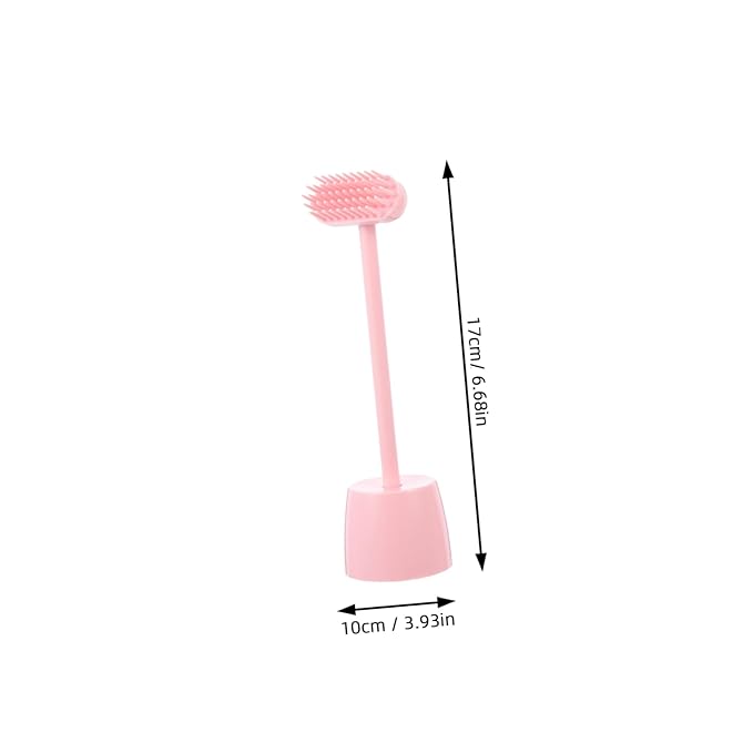 Happyyami Cat Brush for Shedding Hair Remover Pet Grooming Tool Scratch Brush Massage Cleaning Cat Hair Grooming