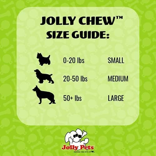 Jolly Pets 3 Pack of Jolly Bones, Blue, Large 8-Inch