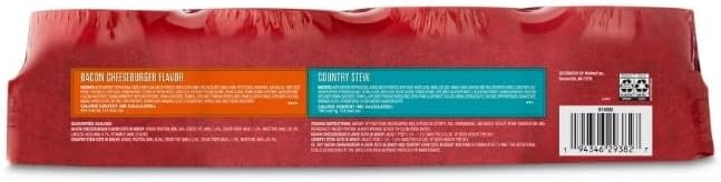 Ol's~Roys Wet Dog Food Variety Pack, 24 Cans, 5.5 oz Each, Bacon Cheeseburger & Country Stew in Gravy, Complete & Balanced Meal, Soft Texture for Small to Large Breeds, No Artificial Flavors