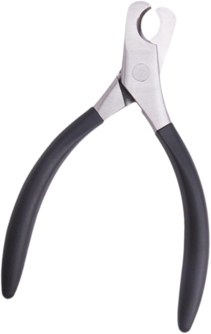 Dog Nail Clippers Pet Supplies Portable Professional Nonslip Wide Jaw Opening Cat Nail Trimmer Grooming Tool for Home Kitten, Black