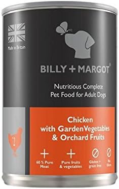 Billy + Margot 60% Chicken Complete Wet Food for Dogs 395g (Pack of 4)