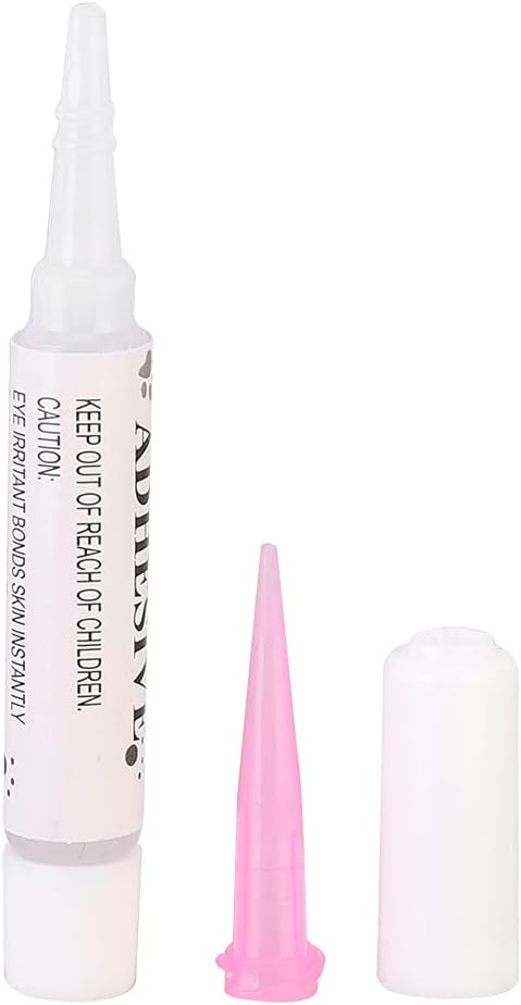Zerodis Dog Daily Supplies Soft PVC Claw Protectors for Furniture Scratch Prevention with Adhesive Glue Applicator for Small Medium Large Dogs 100Pcs Dog Nail Caps Pet Nail Grooming (L)
