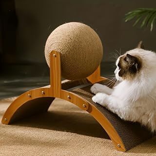 Scratch pad for Cats，cat Scratching Post，Cardboard cat Scratcher，Kitten Scratcher，sisal cat Scratching Board，cat Scratch pad-FANJUN-AMTECH (L)