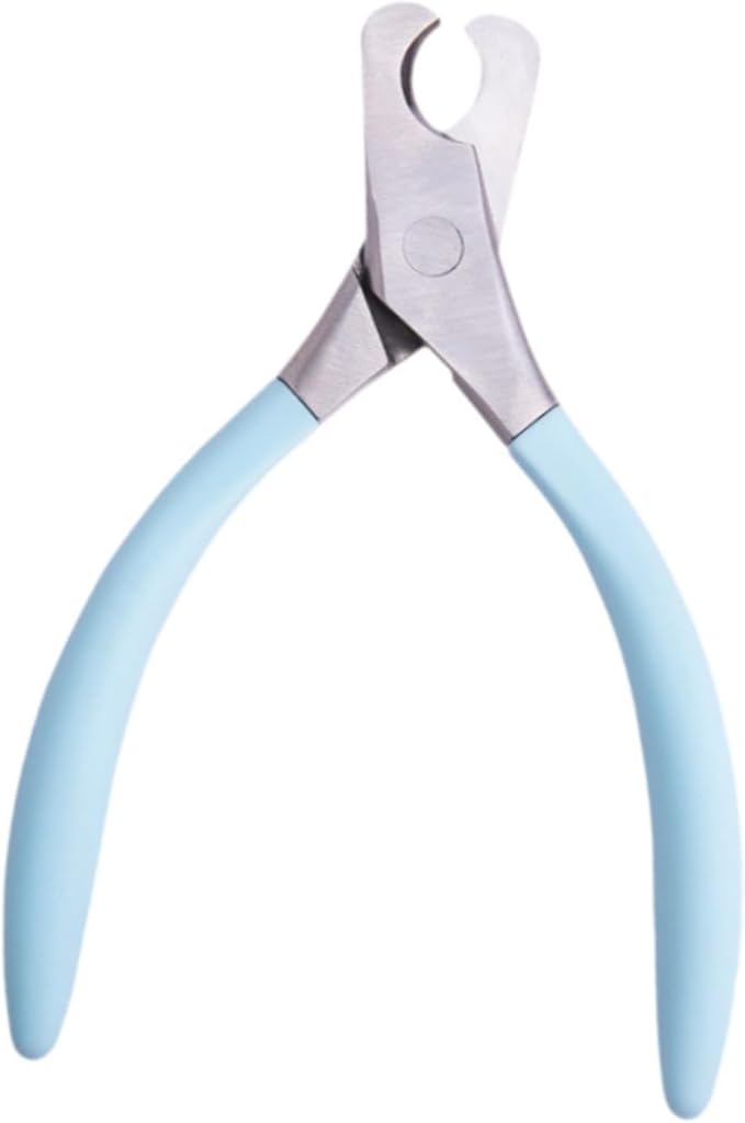 Dog Nail Clippers Pet Supplies Portable Professional Nonslip Wide Jaw Opening Cat Nail Trimmer Grooming Tool for Home Kitten, Blue