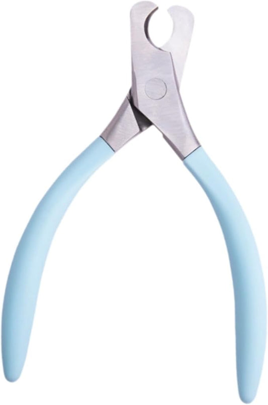 Dog Nail Clippers Pet Supplies Portable Professional Nonslip Wide Jaw Opening Cat Nail Trimmer Grooming Tool for Home Kitten, Blue