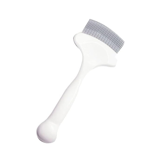 Happyyami Practical Material Cat Grooming Comb Dander Remover for Long Haired Cats Pet Brush Parting Comb