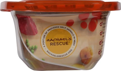 Rachael Ray Nutrish Premium Natural Wet Dog Food, Hearty Beef Stew Recipe, 8 Ounce Tub (Pack of 4)