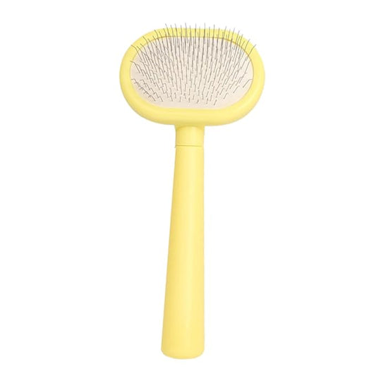 Toyvian Plastic Cat and Dog Grooming Comb Long Handled Loose Hair Remover for Matted Pet Supplies for Daily Grooming and Bathing Cat Comb Massage Effect