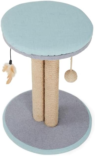 EveryYay by Petco Scratchin' The Surface Cat Scratcher with 3-Sided Play Post, 20.5" H