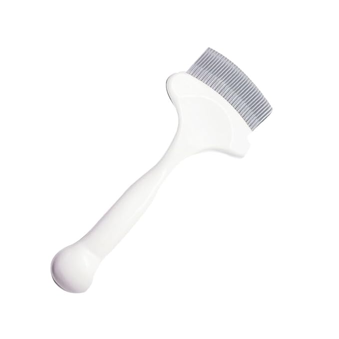 BESPORTBLE Elastic Pin Cat Grooming Comb Safe Abs Material Deshedding Brush Matted Fur Remover Cat Hair Comb Pet Grooming Tool