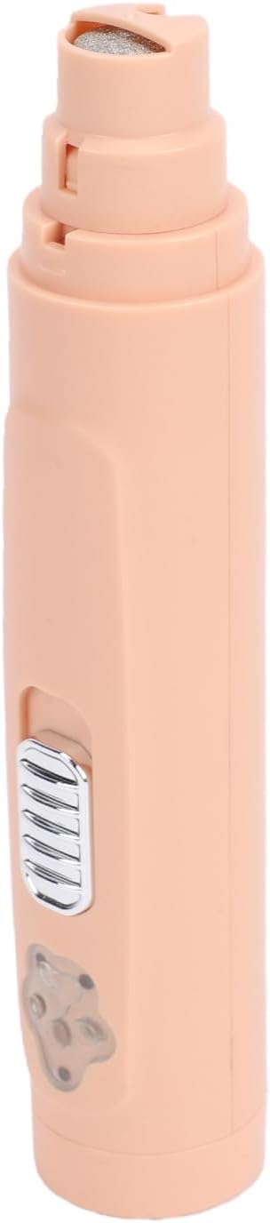 Pssopp Pet Nail Grinder, Claw Care Pet Nail Trimmer Toenail Grooming Supplies for Small Medium Large Cats Dogs Grinder, Electric Rechargeable Puppy Nan