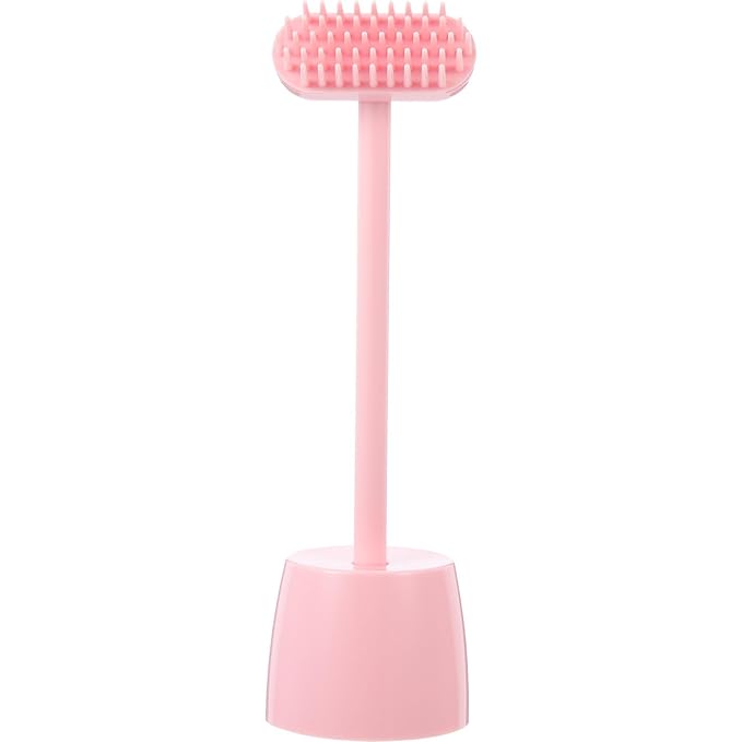 GARVALON Pet Grooming Brush for Cats and Dogs Mini Massage and Hair Removal Brush for Self-grooming and Itch Relief