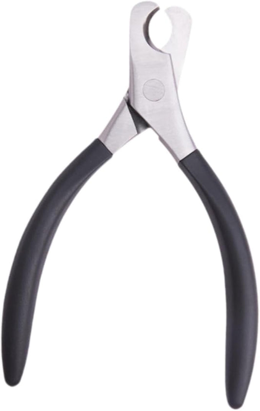 Dog Nail Clippers Pet Supplies Portable Professional Nonslip Wide Jaw Opening Cat Nail Trimmer Grooming Tool for Home Kitten, Black