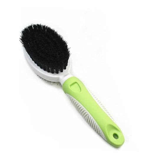 BESPORTBLE Double Sided Pet Comb Dematting Brush for Dogs and Cats Grooming Tool Random Color