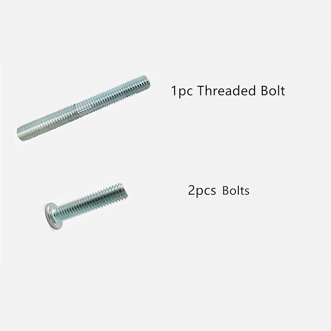 SHENGOCASE 2-Pack 17.7" L, Ø 2.75" Cat Tree Tower Accessories Replacement Post with M8 Bolt, DIY Cat Scratching Post Replacement Part Pole