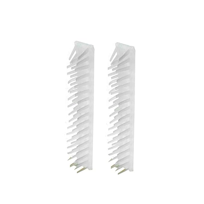 POPETPOP 2pcs Cat Massager Brush Set Corner Cat Grooming Tool Self-Massaging Comb for Hair Removal and Comfort