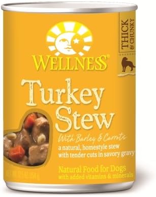 WELLNESS DOG TURKEY STEW Case 12/12.5 OZ