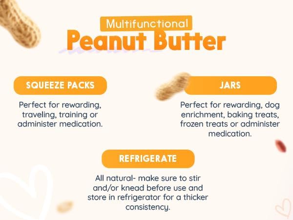 BUDDY BUDDER Bangin Bacon Peanut Butter, 100% Natural, 17oz, Dog Treat, Pill Pocket, Made in USA