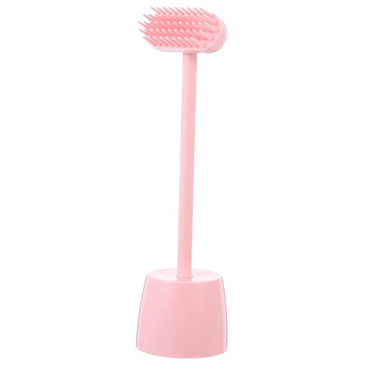 GALPADA Cat Grooming Brush Massage Function Mini Scratch Brush for Cats 1 Piece PET Hair Removal Tool for Shedding and Itching Relief