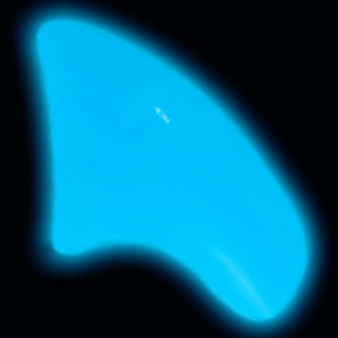 Soft Nail Caps 60 Packs for Cats - Blue Glow-in-The-Dark Kitten