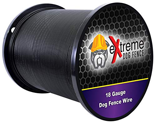 Upgrade Electric Dog Fence Wire - 500 Feet of Improved Underground Dog Fence Wire -18 Gauge (AWG) Thicker Than Factory Packaged Perimeter Wire - by eXtreme Dog Fence