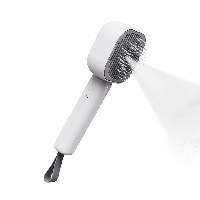 Cat Steaming Brush - Multifunctional Gentle Detangling, Non Irritating Hair, Water Spray Grooming Tool, Pet Care Accessory | Long Short Coat Dogs Puppy for Long Short Coat Dogs Puppy