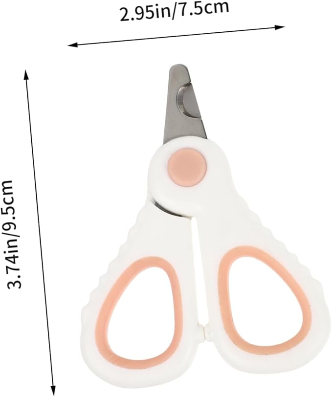 Toyvian 1pc Ergonomic Pet Nail Clipper Dog Nail Cutting Tool Safe Pet Grooming No Quick Injury