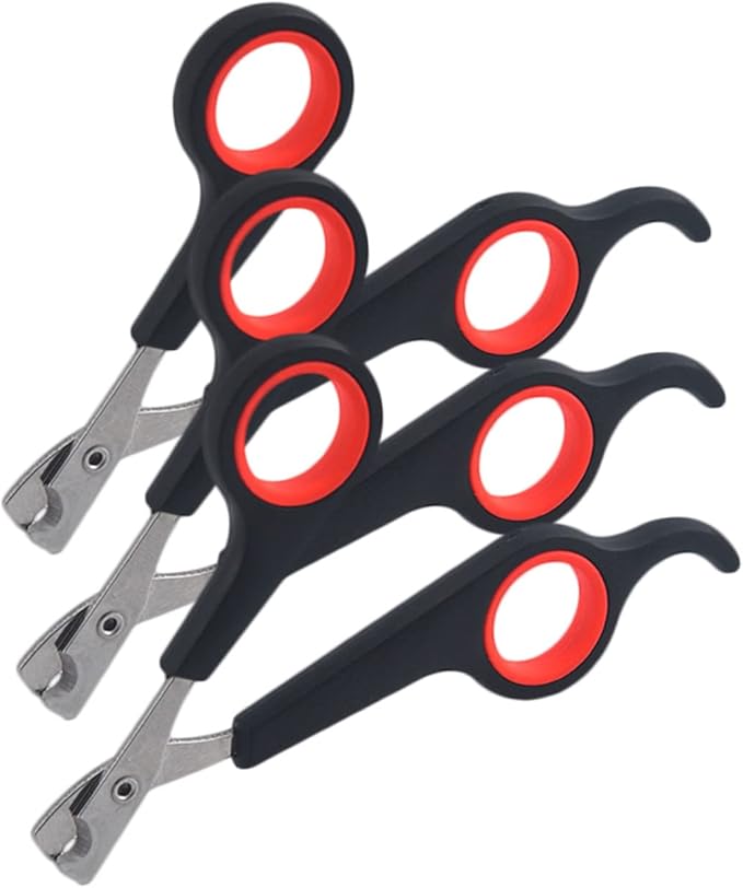 BESPORTBLE 6pcs Ergonomic Pet Nail Clippers Portable Dog and Cat Nail Trimmers Lightweight Design for Easy Use for Safe and Comfortable Grooming