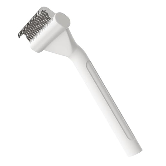 Cat Grooming Brush - Cat Hair Remover Brush | Pet Supplies, Dematting Comb, Undercoat Rake, Grooming Tool for Short Medium and Long Pet Hair