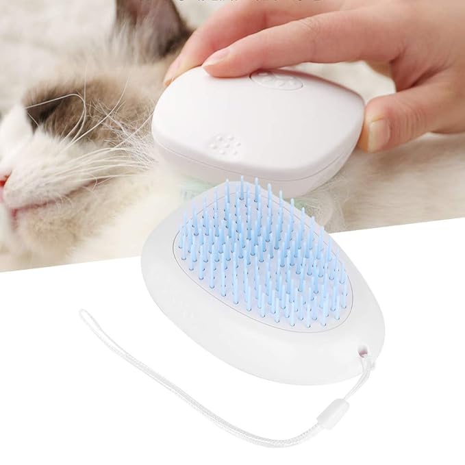 FLEXMAN Dog Bath Brush, 2 in 1 Multi Functional Plastic Self Grooming Cat Brush, Cat Self Groomer, Pet Shower Bathbrush Accessory