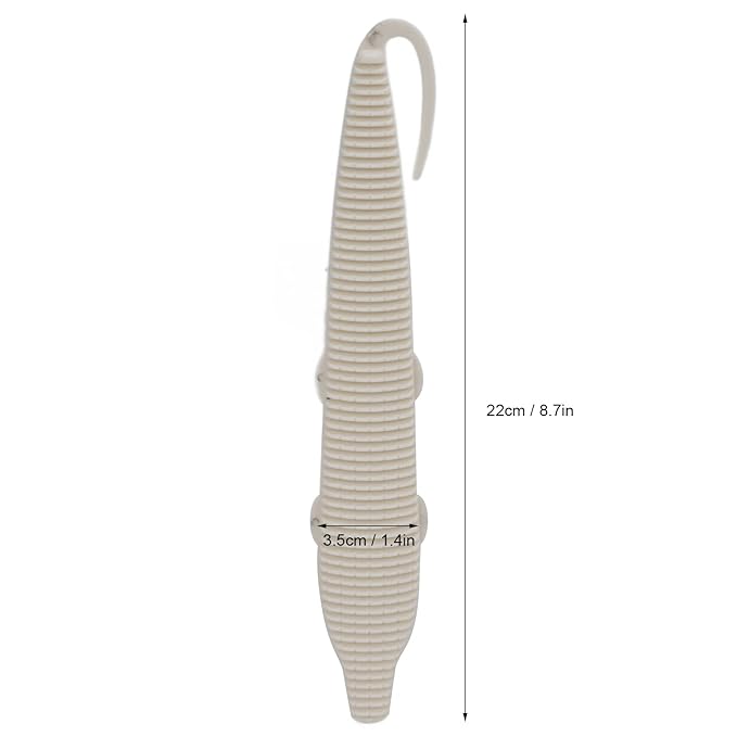 ZJchao Cat Grooming Brush for Short Haired Dogs & Pet Groomer Massage Comb, Dog Brush with Simulated Tongue Design for Daily Hair Care (White Gold)