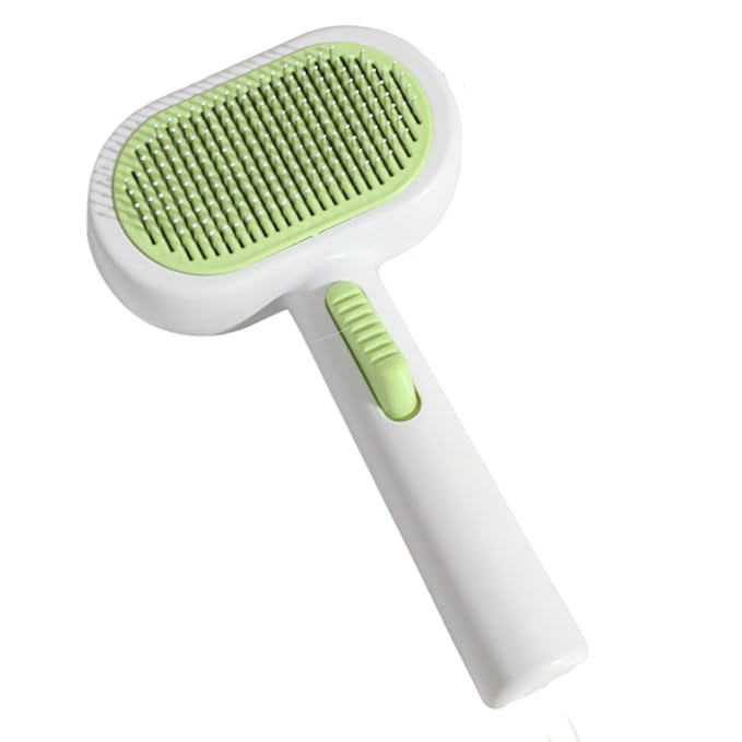 Pet Grooming Comb For Dogs And Cats Gentle Detangling Deshedding Hair Brush Double Side Pet Grooming For Home Use Cats Shedding