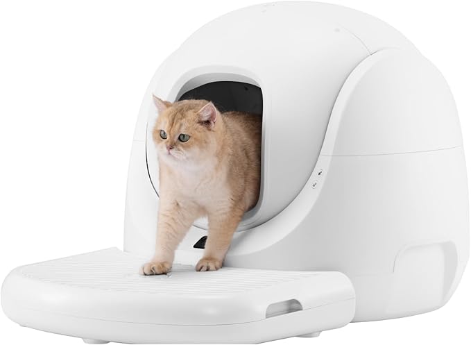 CATLINK Ramp for Scooper-SE, Not Suitable for Scooper Young & Prox & Ultra, White