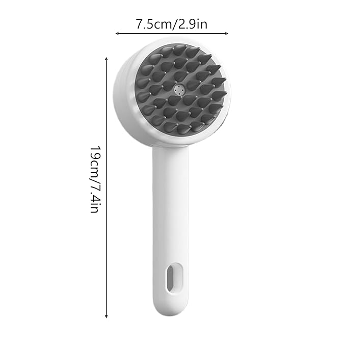 Pet Bath Brush - Cat Grooming Massaging Cleaning Supplies | Pet Spray Massage Comb - for Dogs Cats Puppy Kitten Bath Shower Wash