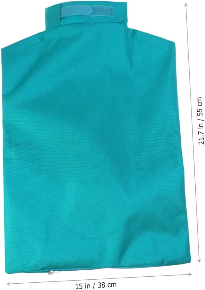 BESPORTBLE Multi-Functional Cat Grooming Bag Fixed Pouch for Bathing Nail Trimming and Medicine Administration Breathable Durable Design for Pet Cats Deep Green