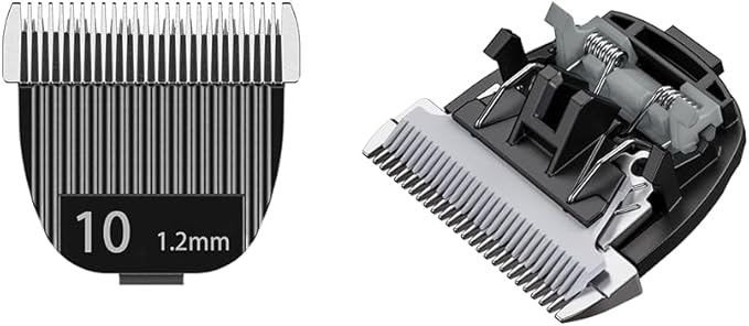 FURME AirClipper Size 10 Replacement Blades - 1.2mm Grooming Clipper Blades, Fur & Hair Shaver for Cats, Dogs and All Pets, Pack of 1
