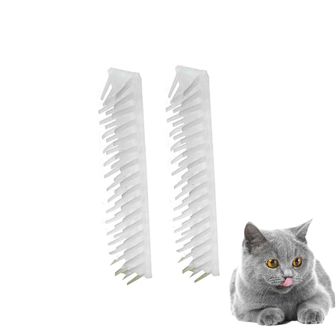 Yardwe 2pcs Cat Grooming Tool Removable Corner Scratching Massage Brush for Cat Hair Removal Pet Comb for Self Grooming and Relaxation Easy to Design
