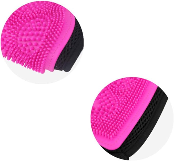 balacoo Dog Brush Glove Gloves for Cleaning cat Dog Washing Glove Glooming Glove for Dogs Grooming Glove Deshedding Cleaning Supplies pet Supplies Hair Removal Brush Cosmetic