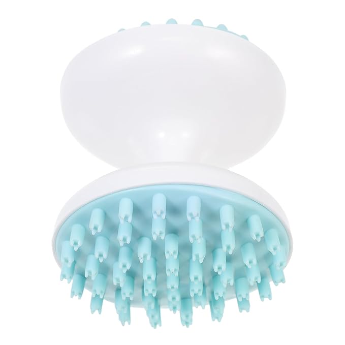 DOITOOL Pet Hair Brush Cat Massage Comb Plastic Grooming Brush Green for Cat Bathing and Itch Relief in Home Use