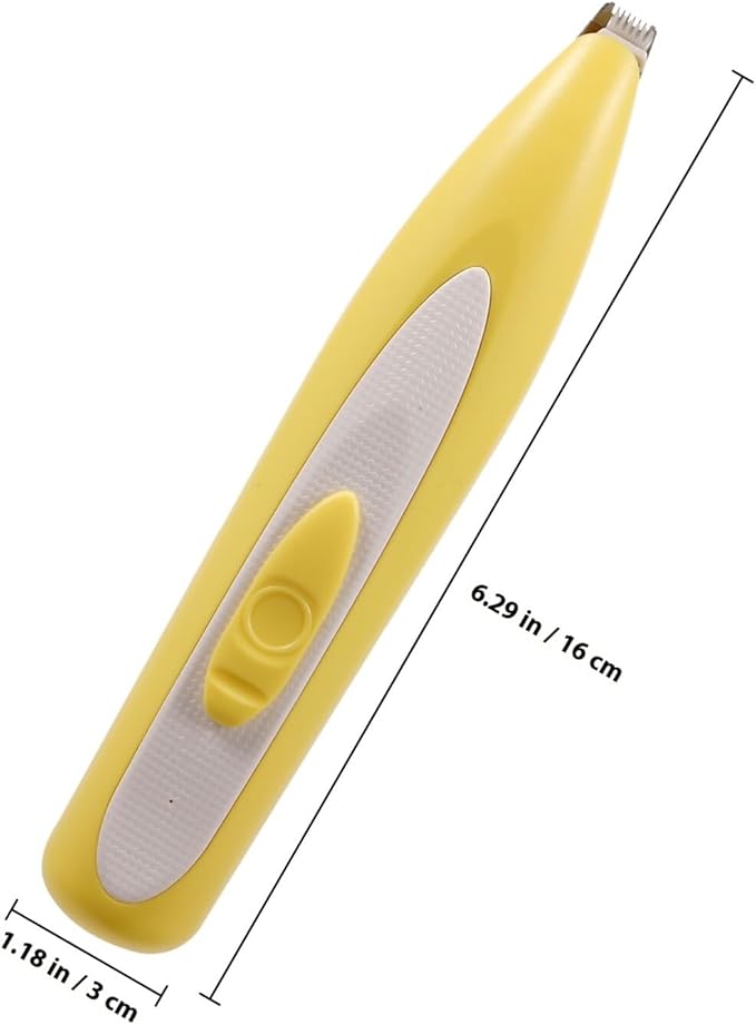 POPETPOP Electric Pet Clipper Quiet Dog and Cat Grooming Tool for Hair Trimming Versatile Hair Removal Trimmer for Pets with Vibrant Color and Low Noise Design
