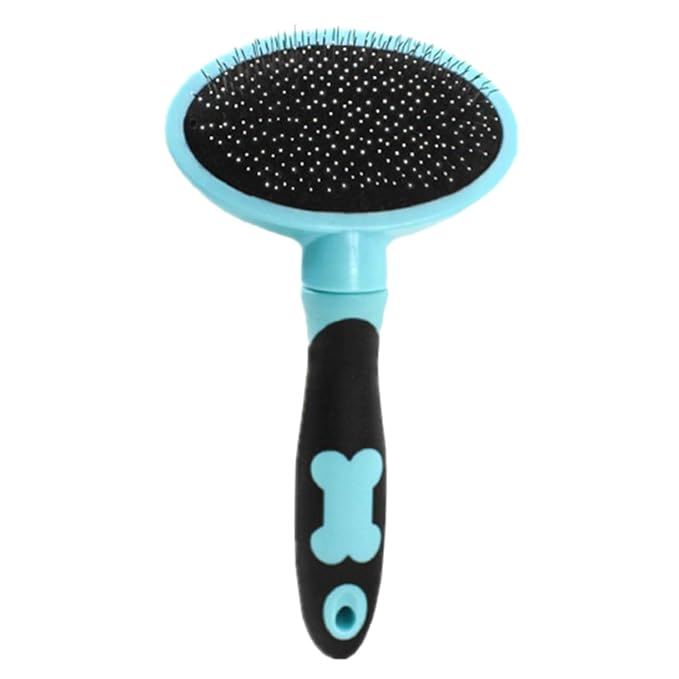Totority PET Grooming Brush for Dogs and Cats Adjustable PET Massage Comb Effective Shedding Tool for Long and Short Hair for Easy Fur Removal