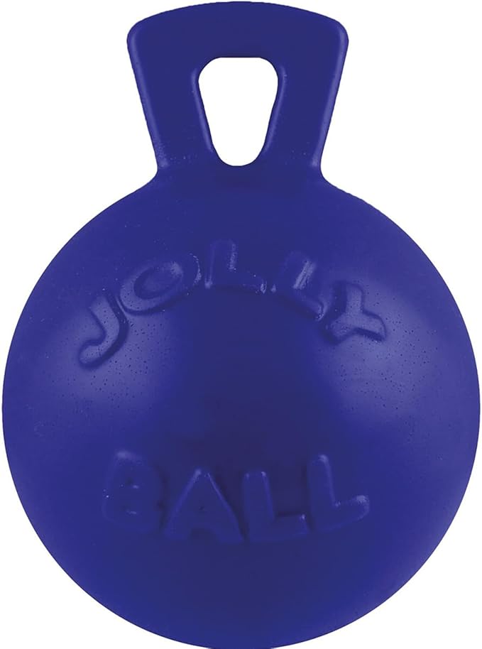 Jolly Pets Dog 10-Inch Tug-n-Toss, Blue