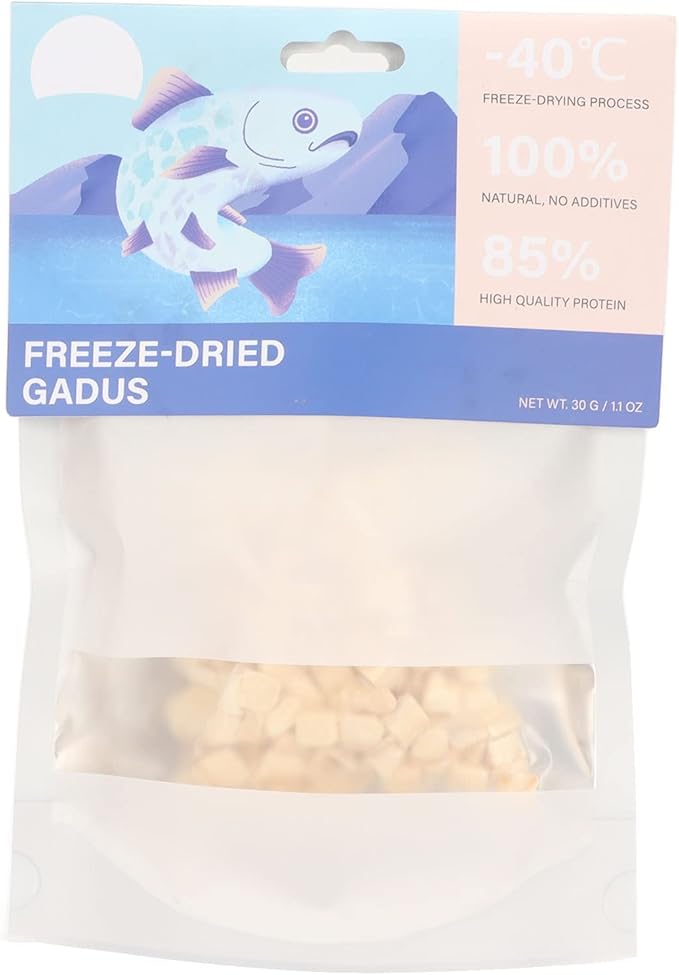 High Protein, Original Cut Cod Grain Skin and Softened Bouncy Meat with Balanced Nutrition for Pets