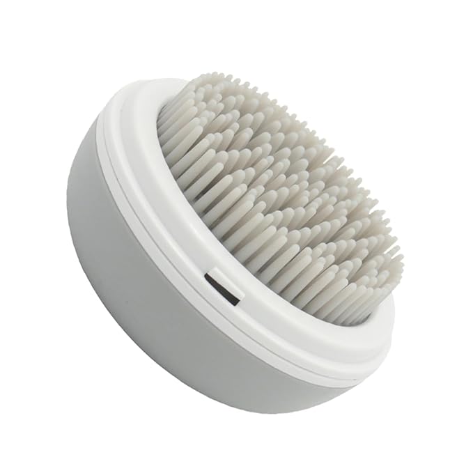 Happyyami Multifunctional Pet Grooming Comb Grey Bathing and Massage Tool for Dogs and Cats Easy Hair Removal and Detangling Comb Skin-friendly Cleaning Brush for Shedding and Dander