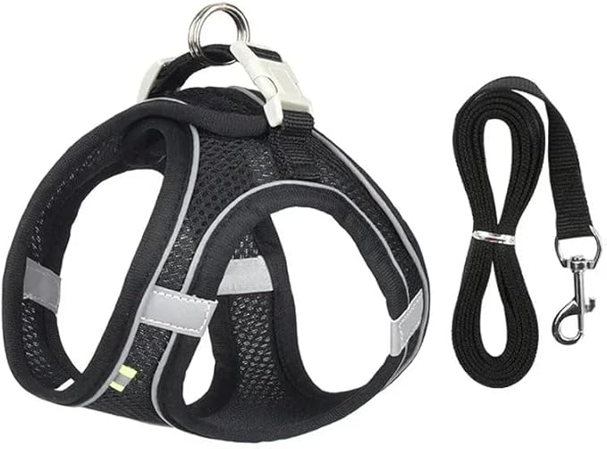 Cats Dog Accessories Small Dog Collar Safety Vest Pet Chest Rope Dogs Cover Breathable Adjustable Harnesses Supplies Products 113302208876 Ydrue XS 1.5-3 Kg/B