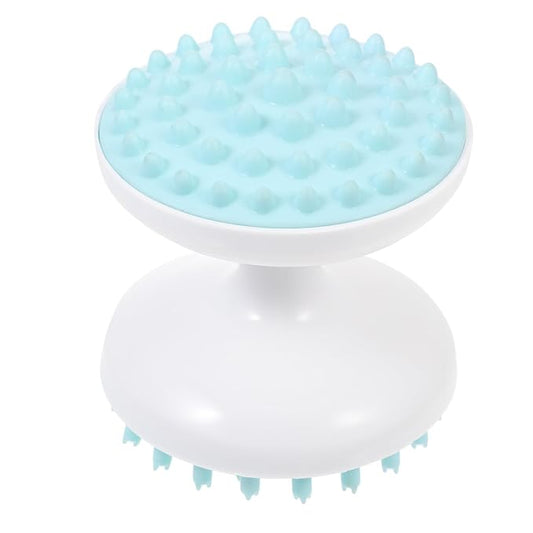 UPKOCH Pet Massage Brush and Cat Grooming Comb Plastic Hair Cleaner for Indoor Cats Multipurpose Bathing and Shedding Tool in Green