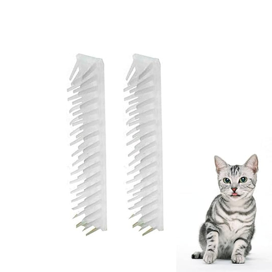 2pcs Cat Grooming Tool Cat Massager and Brush Long Haired Supplies Pet Grooming Kit