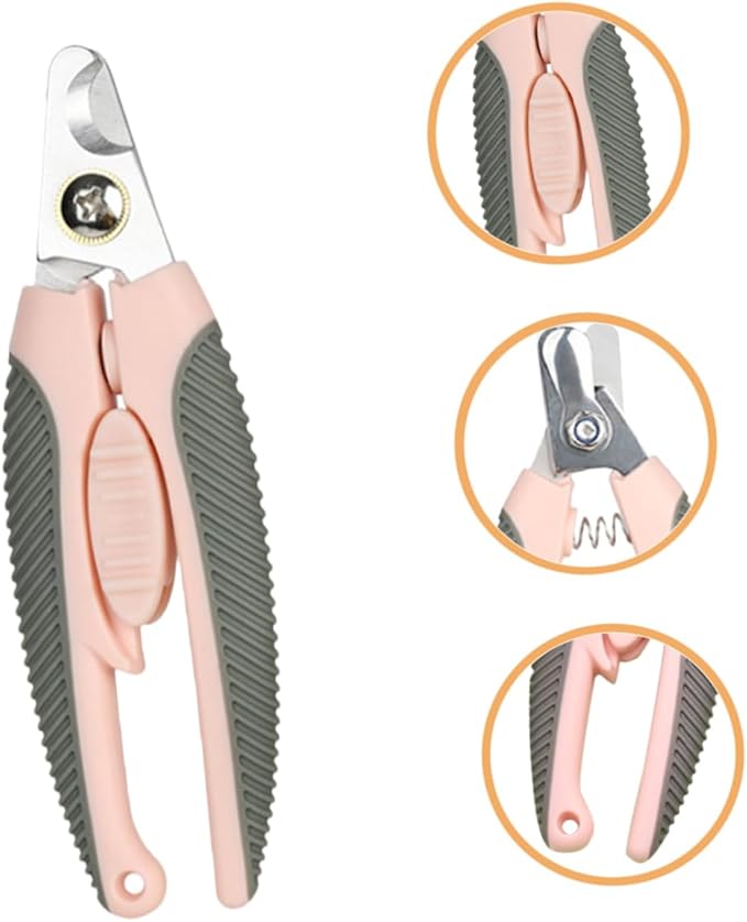 Professional PET Nail Clipper for Dogs and Cats Compact Wear-Resistant Nail Trimmer Ergonomic Grip for Daily Use and Grooming Supplies